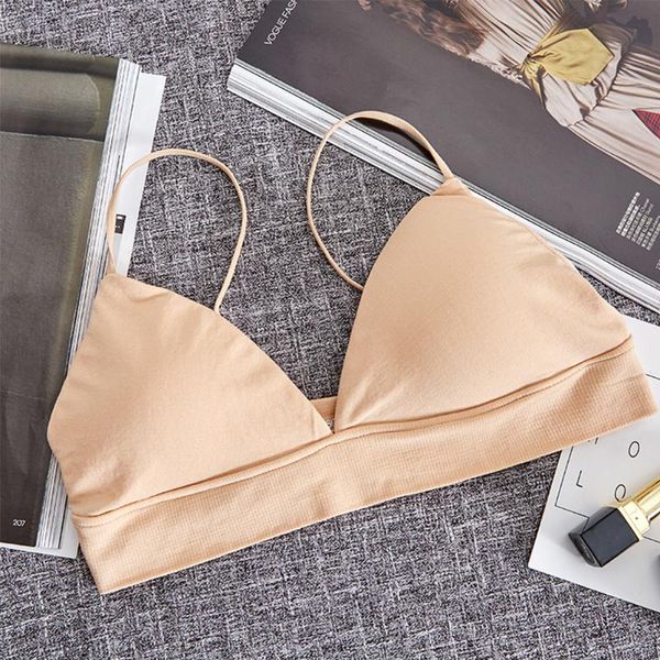 

bras women underwear spaghetti strap soft cup padded brassiere bra lingerie french style bralette intimates thin push up, Red;black