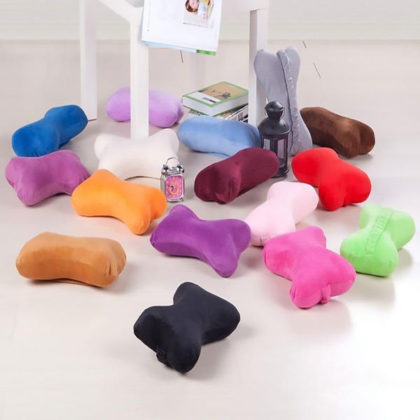 

pillow slow rebounding orthopedic bone memory latex plush neck message travel car