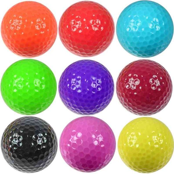 

practice double deck Golf color gift driving range ball