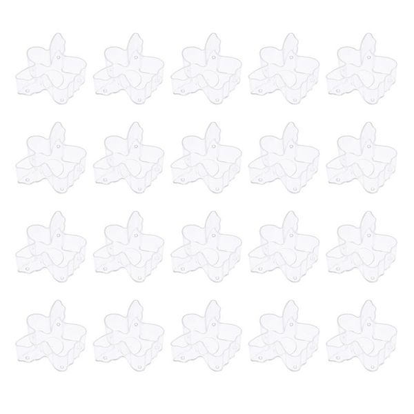 

candle holders 20pcs plastic containers inflaming retarding shells for diy