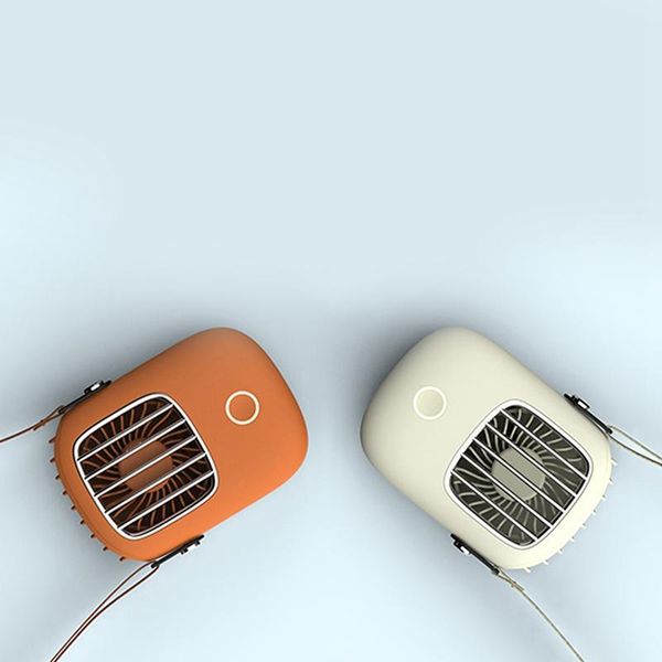 

personal air conditioner neck fan portable dual effect cooling neckband rechargeable usb hanging cooler electric fans