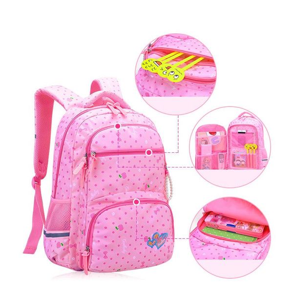 

large schoolbag cute student school backpack printed waterproof bagpack primary book bags for teenage girls kids
