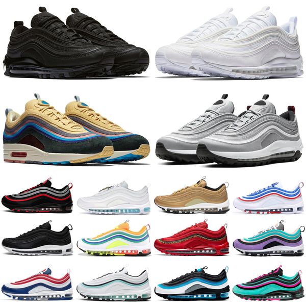 

97 97s sean wotherspoon men women shoes mschf x inri jesus triple black white outdoor mens womens trainers sports sneakers runners