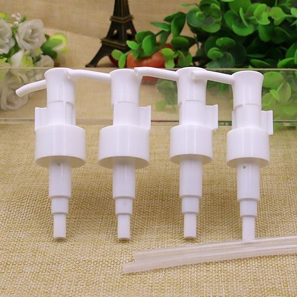 

storage bottles & jars 20/24r white cleaning oil screw pump head diy plastic cosmetic emulsion lotion nozzle for skin care cream pet bottle