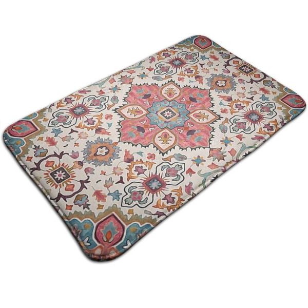 

carpets retro persian turkish bohe doormats non-slip floor mat absorbent bath kitchen rug entryway welcome mats for front door