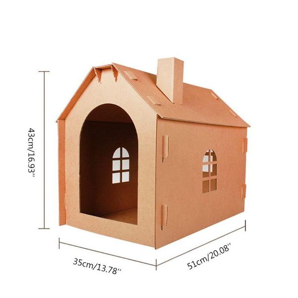 

cat beds & furniture pet scratcher kitten sleeping house bed grinding claw toy