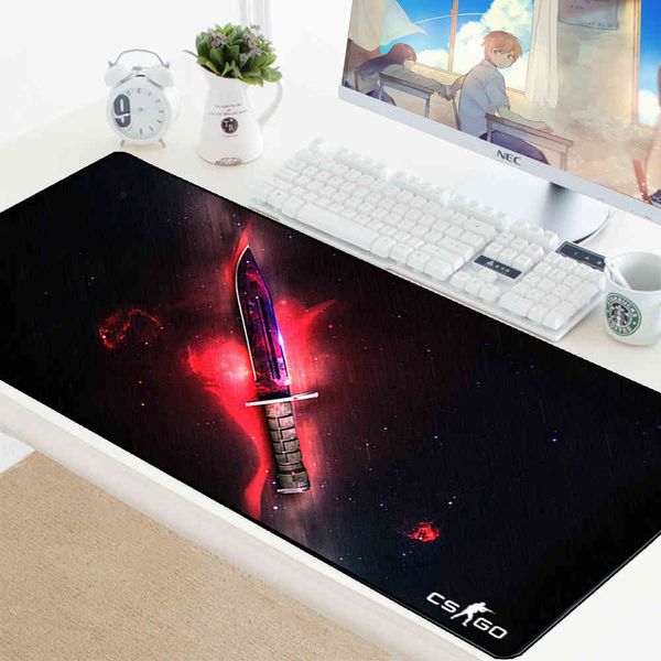 CS GO Pad Messer Counter Strike rutschfeste Matte CSGO Gamer Pad PC Computer Tastatur Maus Gaming