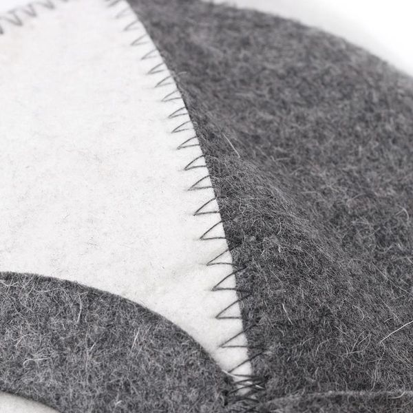 

shower caps wool felt sauna hat anti heat russian banya for bath house head protection