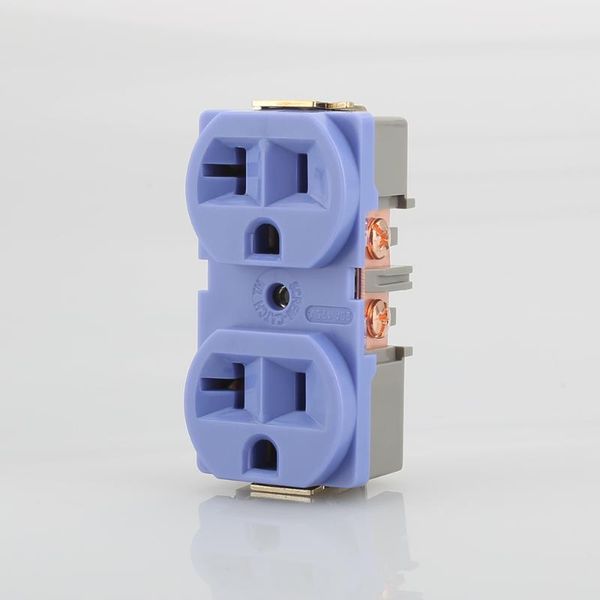 

smart power plugs 2pcs isf0010 hifi us 20a ac receptacle socket red copper distributor