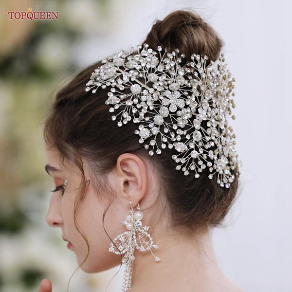 

hair clips & barrettes ueen hp240 100%handmade wedding accessories bridal headwear rhinestone headband headdresses crystal, Golden;silver