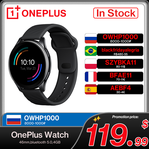 

global oneplus watch 4gb smart watch blood oxygen up to 14 days 1.39 amoled gps for oneplus 9 9pro 8 8t oneplus official, Slivery;brown