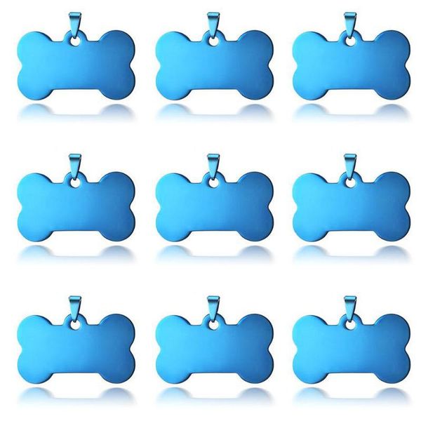 

dog tag,id card ss pet tags home supply id name pendant plates bone shaped in stocks