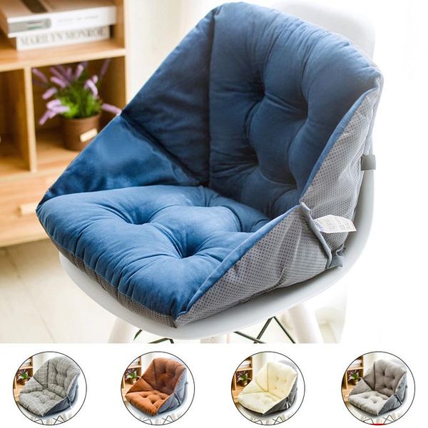 

cushion/decorative pillow student linen office cushions thick warm non-slip chair seat cushion relieve fatigue waist soft pad drop (no