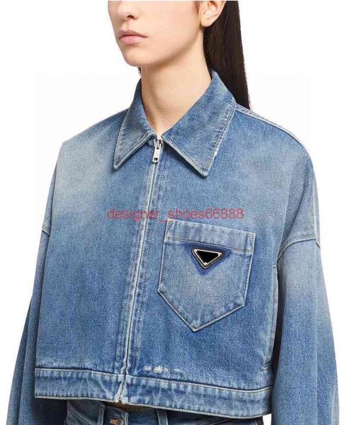 Frauen Jacke Denim Top Button Buchstaben Frühling Herbst Stil mit Gürtel schlankes Korsett für Dame Outfit Jacken Tasche übergroße Classcia Windjacke