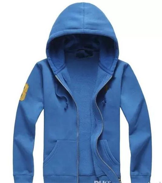 

mens polo hoodies and sweatshirts autumn winter with hood sport jacket outerwear zipper casual quality asian size coats multiple colour cont, Black;brown