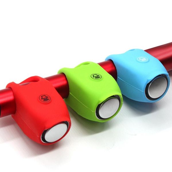 

bike horns bicycle bell waterproof cycling 6 kinds of ringtones can be switched bells electric horn mtb handlebar