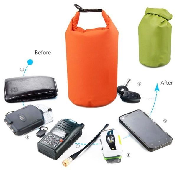 

hydration packs 2l waterproof floating dry bag storage pack pouch for swimming outdoor kayaking canoeing river boating
