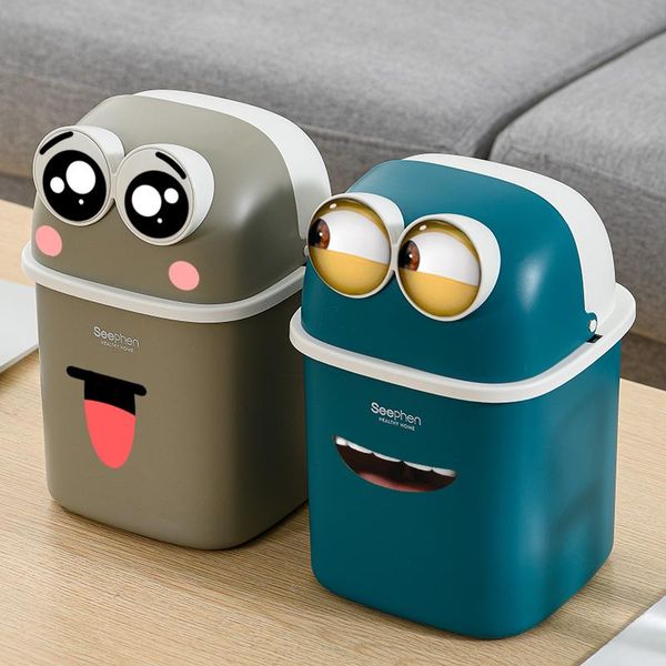 

waste bins deskbin bedroom home sitting room mini receive a bucket of small trash on the table