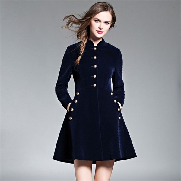 

vestido plus size dress women 3xl winter velvet es zomerjurken dames long sleeve blue office retro party 210603, Black;gray