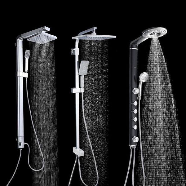 

shower system bathroom faucet bath mixer set rain head bathtub taps water sets