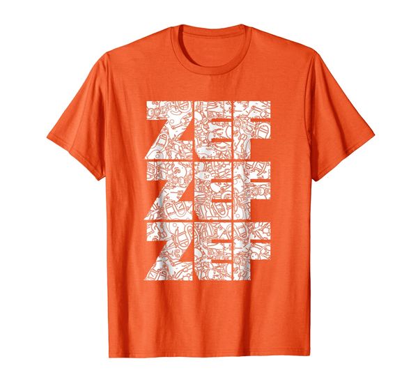 

Zef Zef Zef Die Freeky White Pattern T-shirt, Mainly pictures