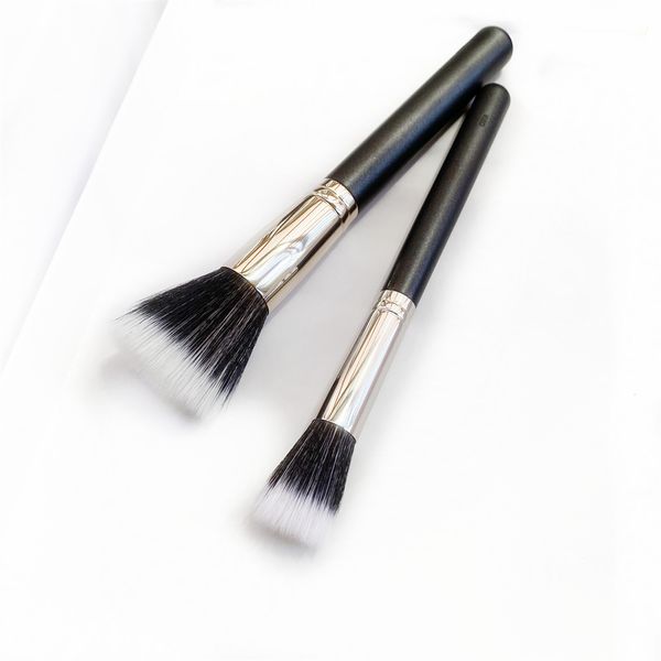 Duo Fiber Face Makeup Stippling Brush 187/188 Large/Small Multi-Purpose Light Face Powder Foundation Blush Highlighter Beauty Cosmetic Tool