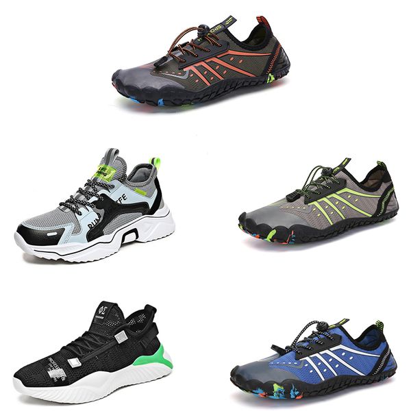 

summermen's shoes sports lightweight cool breathable casual white black blue trendy youth running fashion sneakers color seven