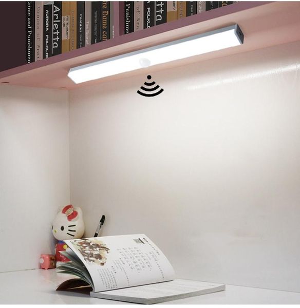 

table lamps 15cm 21cm 30cm human motion sensor led tube desk lamp usb charging dc power diy kitchen under cabinet indoor light night