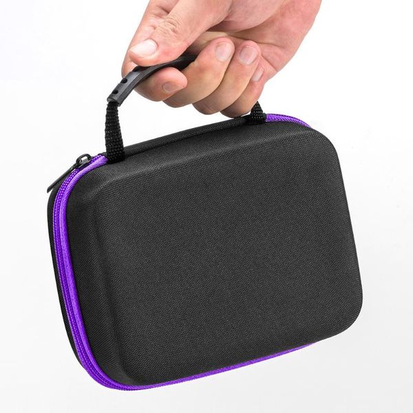 

storage bags 45 bottles essential oil case black eva variety capacity detachable portable travel holder carrying bag