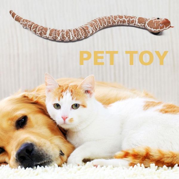 

cat toys practical prank toy novelty snake infrared remote control egg rattlesnake with battery for pet kid interesting gifts