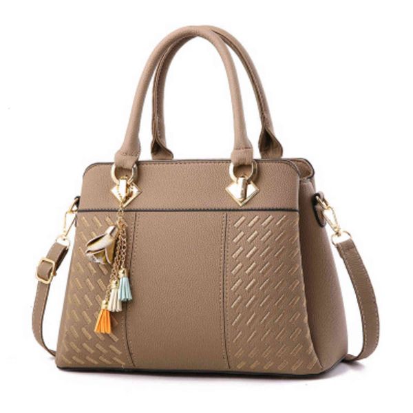 

hbp non-brand women's mother's bag atmosphere portable simple and versatile one shoulder messenger belt with braided pattern on bo