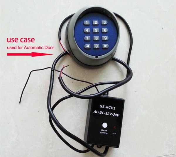 

access control wireless keypad for swing sliding gate opener fingerprint