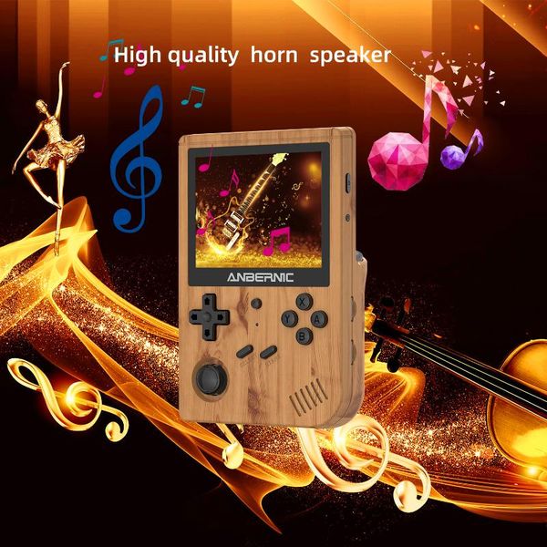 

retro game player 128g rk3326 open source 3.5 inch handheld console emulator for n64 ps1 kid gift portable players