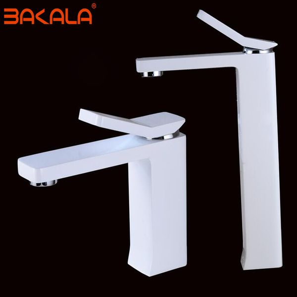 

bathroom sink faucets cold and wate basin mixer tap brass water white l5xm