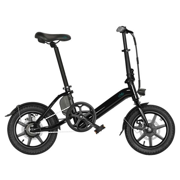 

fiido d3 pro bicycle 14 inch folding electric bike d3-pro 250w 36v 7.5 ah battery bicycles mini commute bikes inclusive vat [eu stock]