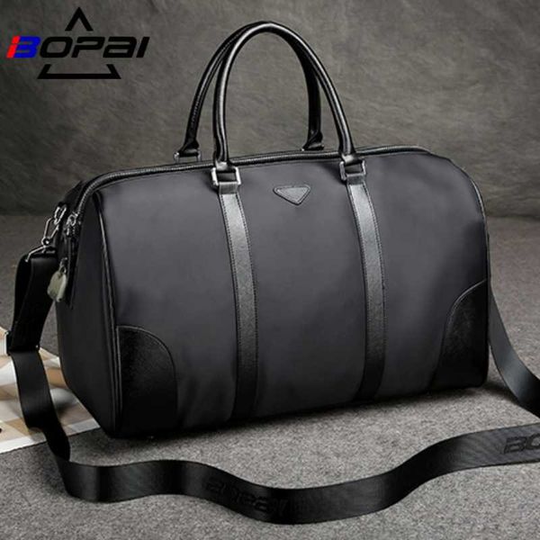 

duffel bags bopai large capacity travel bag handbag fashion design carry on luggage men waterproof removable storage tote suitcase
