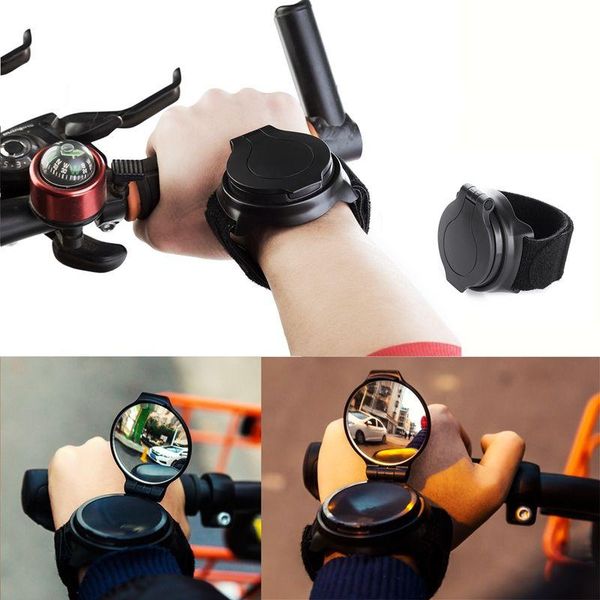 

bike groupsets outdoor sport mtb rearview mirror 360 rotation wrist strap