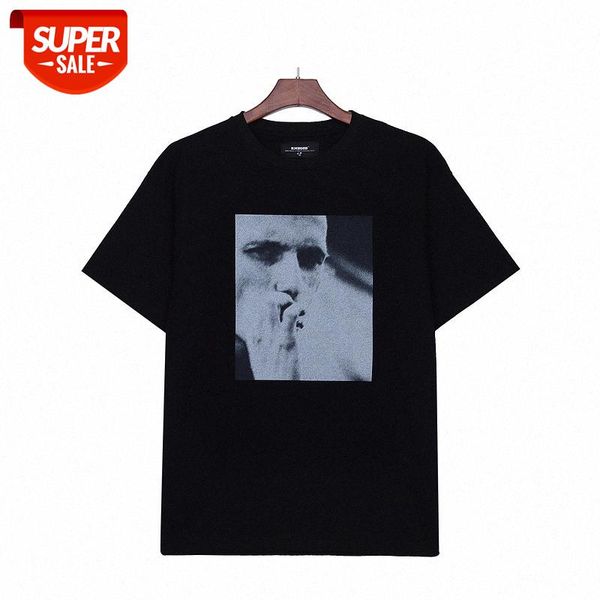 

streetwear men high street character print short sleeve t-shirt #r96f, White;black