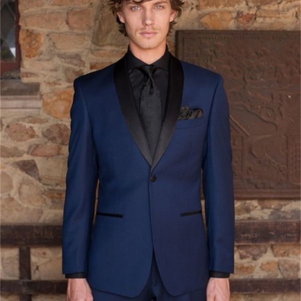 

men's suits & blazers custom made navy of the blue men tuesdays dinner bridal party smoking man blazer (palette + pants tie) m67x, White;black