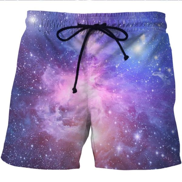

running shorts love spark big size galaxy blue mens 2021 two pockets decorated jogging bodybuilding punk boys summer tracksuits, Black;blue