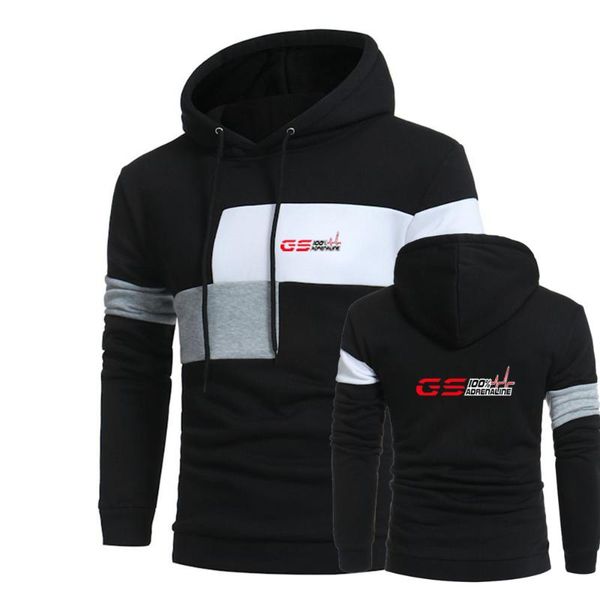 

men's hoodies & sweatshirts 2021 gs adrenaline motorrad biker comfortable 100% jacket loose-size sweater matching color autumn trend wa, Black