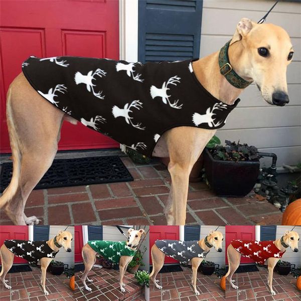 

cat costumes pet clothes autumn and winter fashion thickening warm christmas elk dog vest clothing