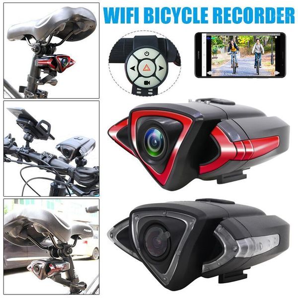 

cyclist camera night rear view wifi bike cam dvr bicycle cycling video recorder supplies nc991