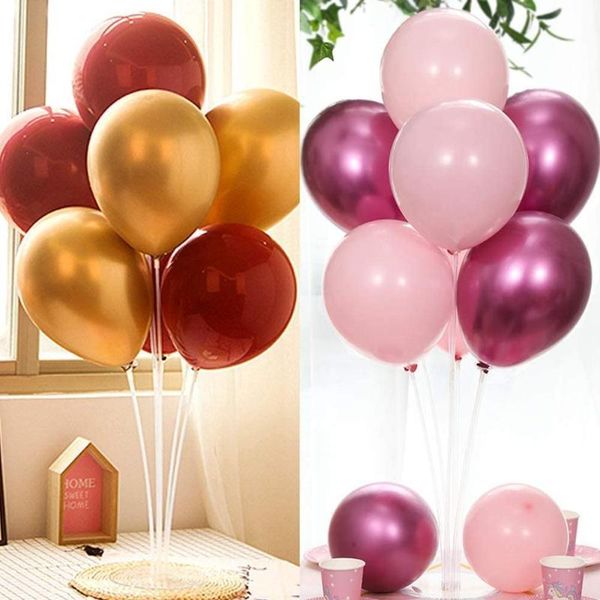 

party decoration 73/100cm stand for balls balloons air stick ballon holder balloon birthday table kid column arch ho u4q4
