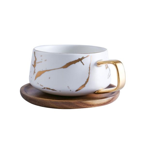 

cups & saucers porcelain luxury coffee cup design gift simple decor ceramic set reusable tazza colazione family drinkware bw50bd