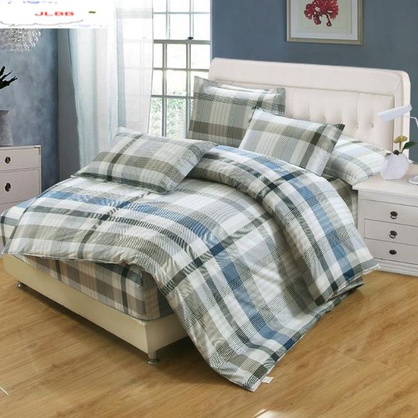 

bedding sets 100% cotton stripe set modern style 4pcs  king full twin size spring bed fitted sheet duvet cover pillow covers