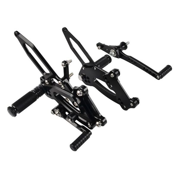 

pedals nicecnc adjustable left right motorcycle rearset footpegs foot rest pegs for s1000rr 2021 s 1000rr s1000 rr 1000