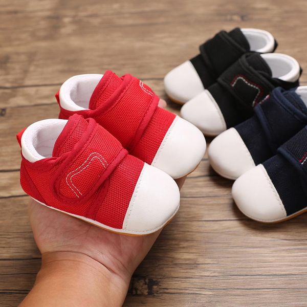 

first walkers born boys girls mesh baby shoes infant toddler soft bottom anti-slip prewalker sneakers 0-12m