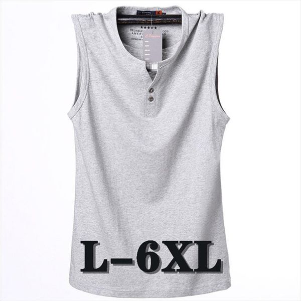 

mens tank men clothing oversized bodybuilding singlet gym workout overweight running clothes summer casual vest cotton, White;black