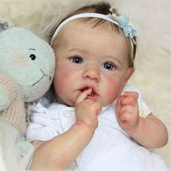 

real girl sile doll, baby doll bounce, gray eyes, saskia